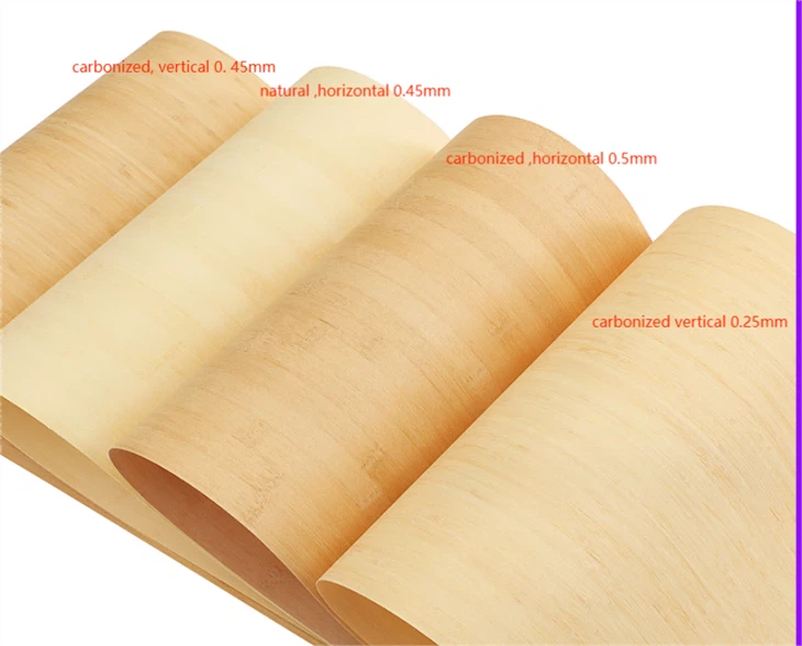 Wholesale Fashion Thin Bamboo Wood Veneer Sheets